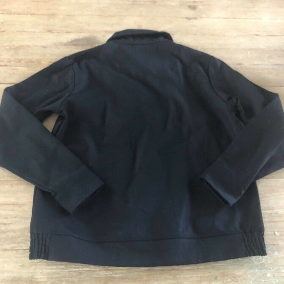 Tik Tok Original Black Denim Jacket Unisex Small - Picture 5 of 6